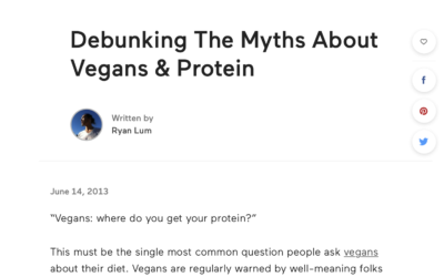 Where Do You Get Your Protein? The Protein Myth.