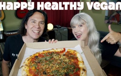 Live: Vegan Pizza Party for 8th Year on YouTube!